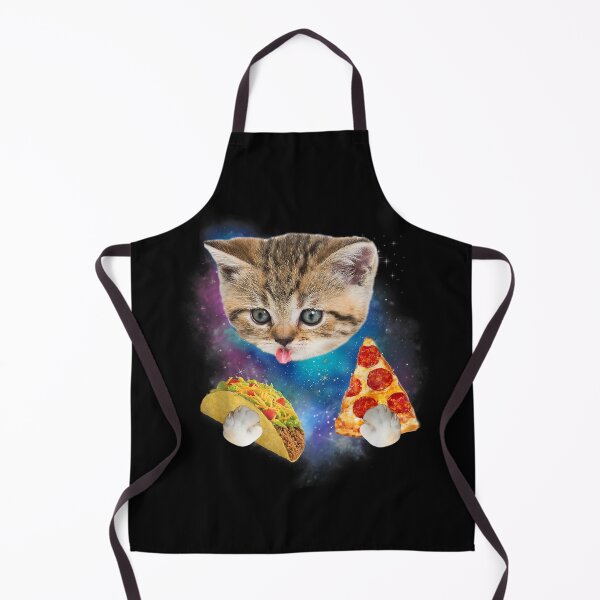 Item preview, Funny Cat Shirt | Space Cat Eat Pizza and Taco Shirt T-Shirt designed and sold by Larcossee ⭐⭐⭐⭐⭐.