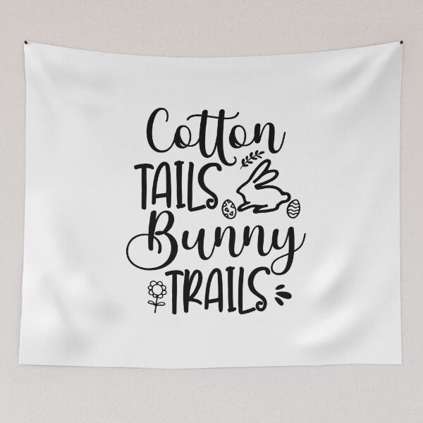 Item preview, Cotton Tails Bunny Trails I Easter designed and sold by younghopes.