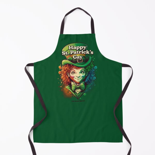 Item preview, Happy St Patrick's Gay - Rainbow Leprechaun Drag Queen designed and sold by thedarkbrook.