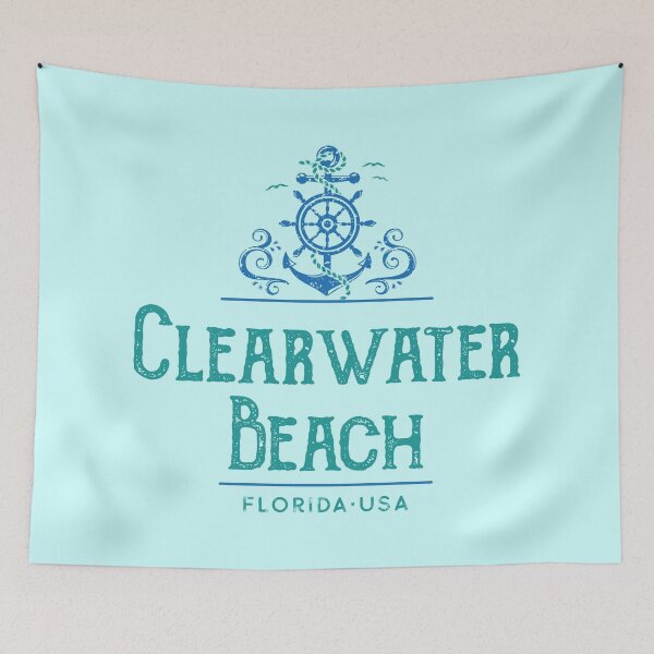 Item preview, Clearwater Beach Florida Nautical Design designed and sold by Futurebeachbum.