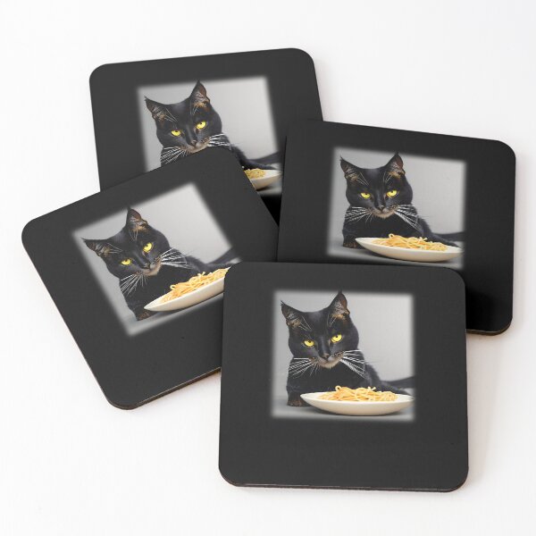 Item preview, Cat Eating Spaghetti Meme designed and sold by smailjr.
