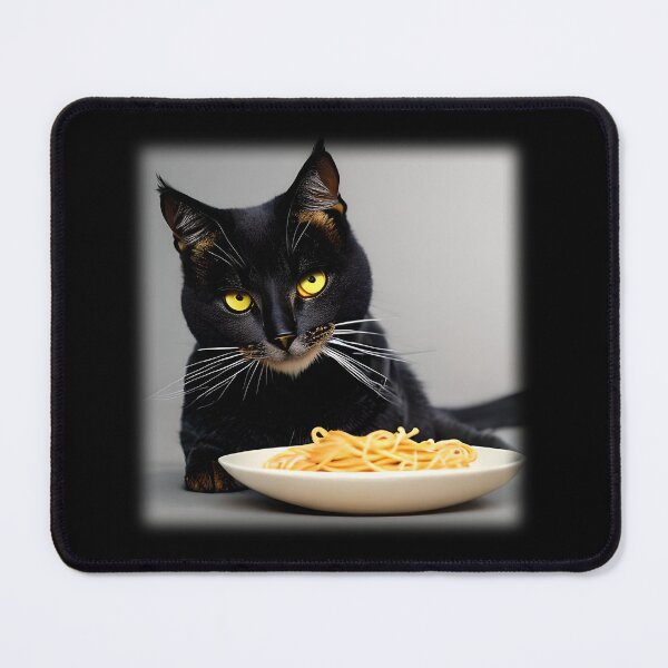 Item preview, Cat Eating Spaghetti Meme designed and sold by smailjr.