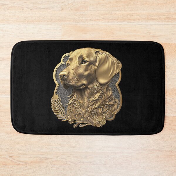 Item preview, Golden Retriever Filigree Portrait designed and sold by GoldenCuteness.