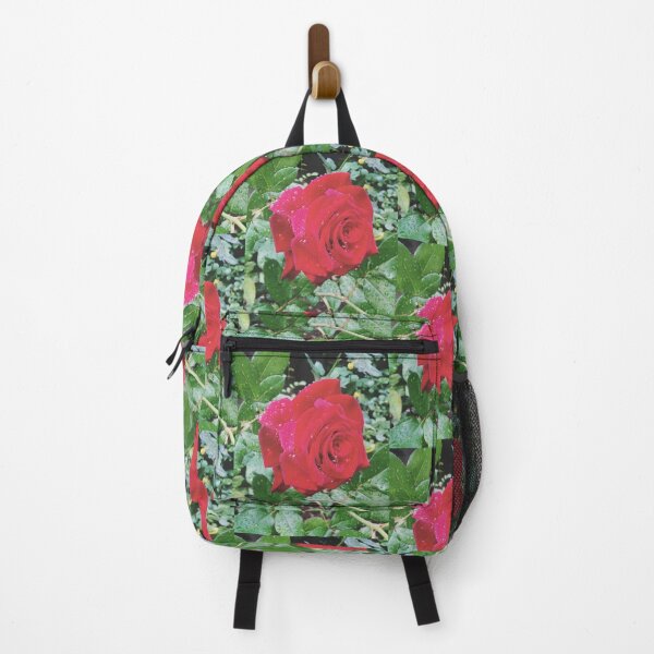 Item preview, Beautiful red rose after the rain designed and sold by helenkaiy.