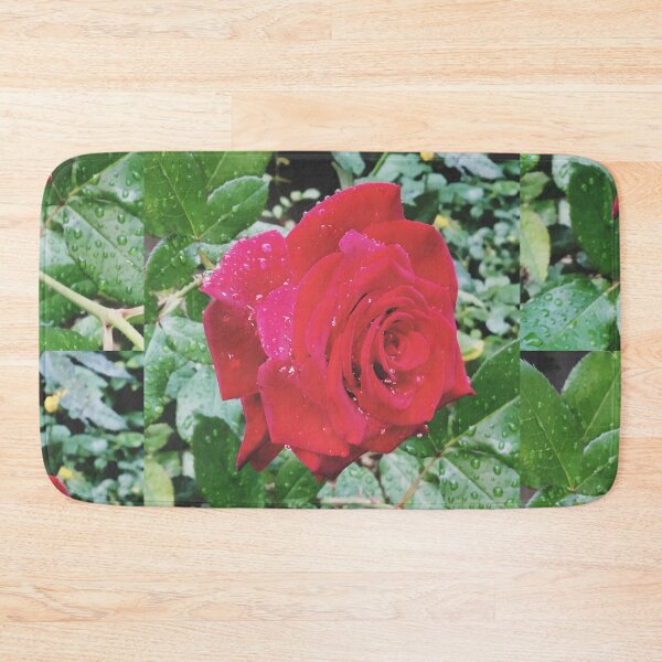 Item preview, Beautiful red rose after the rain  designed and sold by helenkaiy.