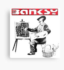 Banksy The Artist Impression métallique