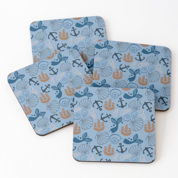 Item preview, Ocean theme pattern  designed and sold by ArtsByAsia.