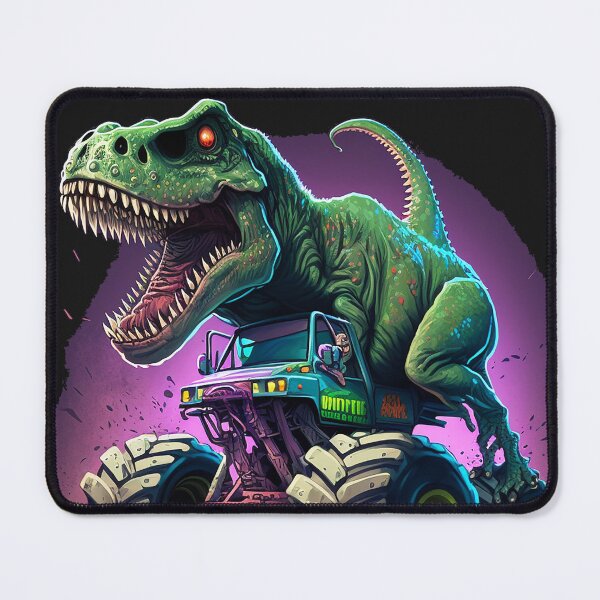 Item preview, T Rex Monster Truck For Boys Todlers designed and sold by MyFavorTee.