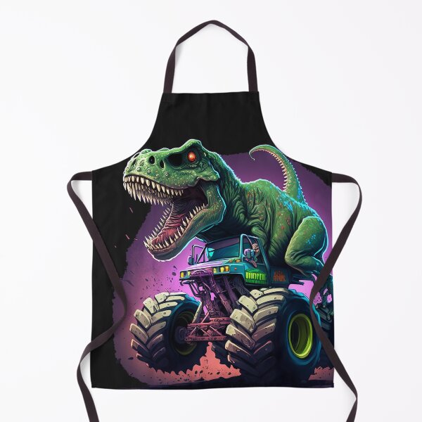 Item preview, T Rex Monster Truck For Boys Todlers designed and sold by MyFavorTee.