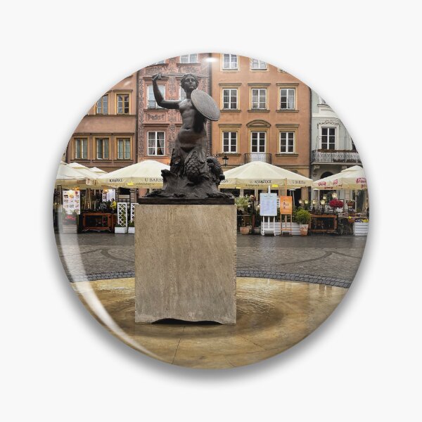 Item preview, Warsaw Mermaid Poland designed and sold by ValeriesGallery.