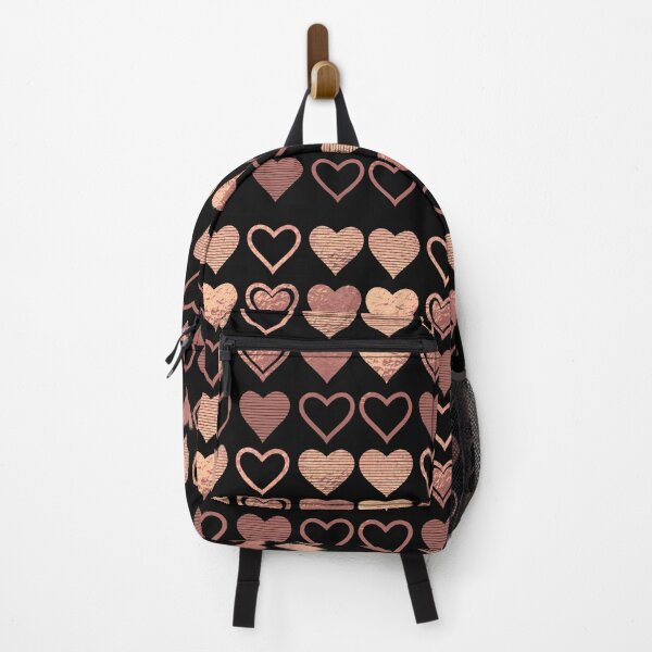Item preview, Rose Gold Glitter Sparkling Hearts Valentines Day Gift For Girls designed and sold by PRETTY-PEARLS.