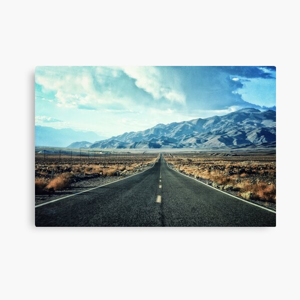 Road to nowhere Canvas Print