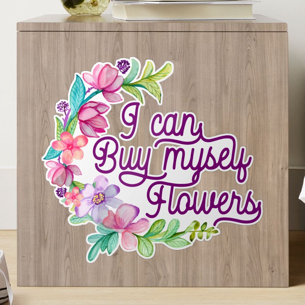 Miley Cyrus Flowers Sticker – Sew Bonita