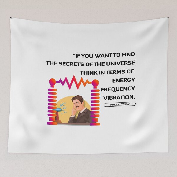 Item preview, QUOTE BY NIKOLA TESLA designed and sold by Art-RAY.