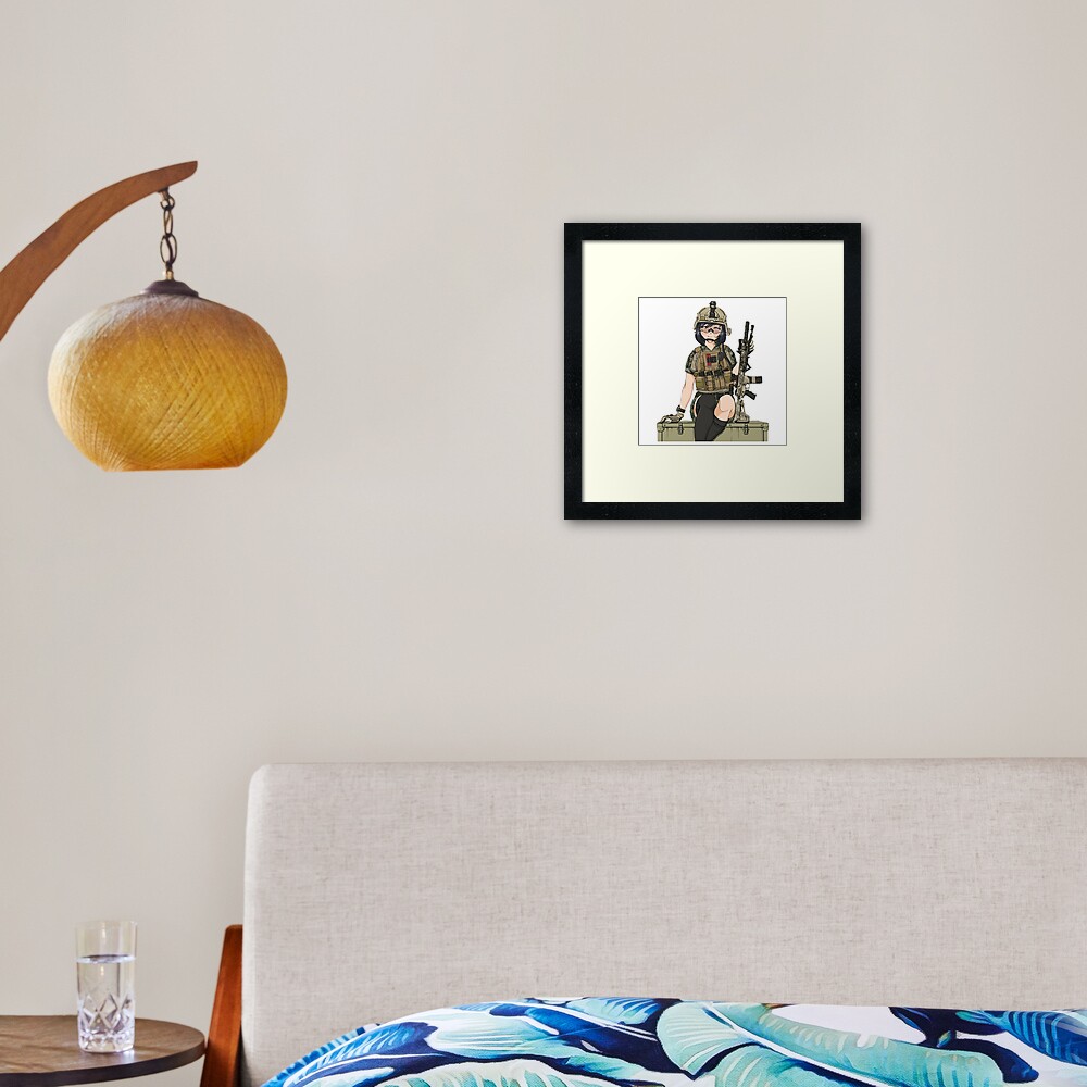 Vista previa del artículo con la obra «Lámina enmarcada», diseñado y vendido por TaxThisFedBoy.