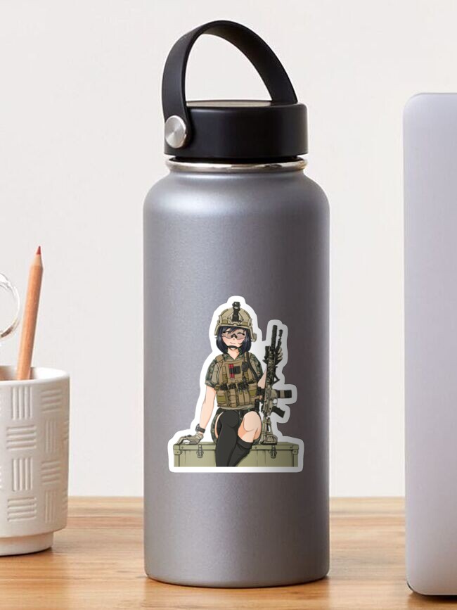 Imagen 1 de 3, Pegatina con la obra Serie Waifu Operator, diseñada y vendida por TaxThisFedBoy.