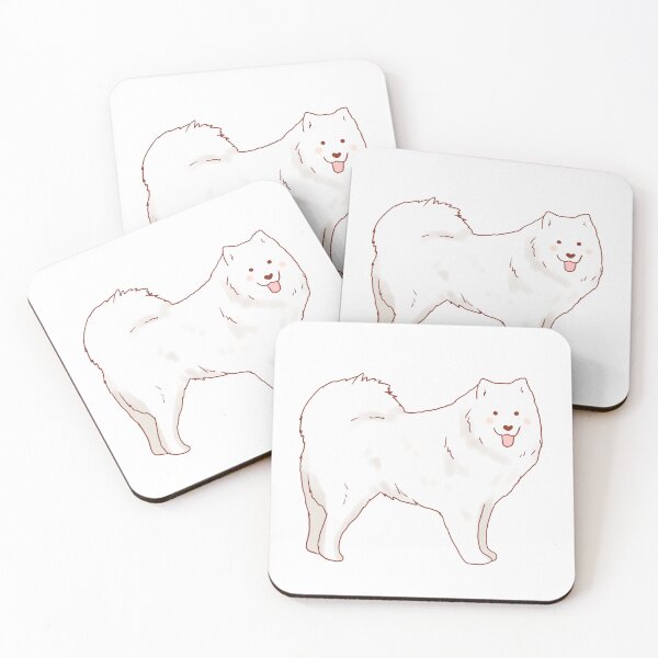 Item preview, Samoyed dog art designed and sold by Mayarart.