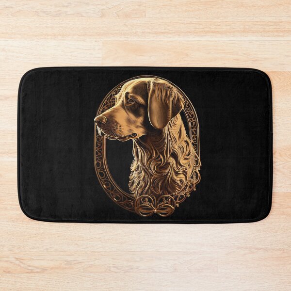 Item preview, Golden Retriever Filigree Wall Art designed and sold by GoldenCuteness.