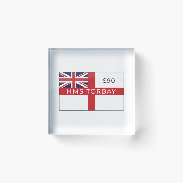 Item preview, HMS Torbay S90 On British White Ensign - British Navy Trafalgar Class Submarine. designed and sold by Stuart Jones.