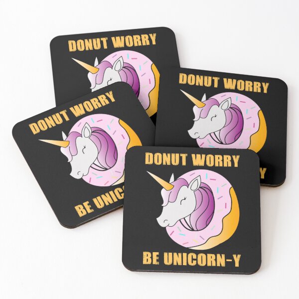 Item preview, Donut worry be unicorn-y designed and sold by SidTastic .