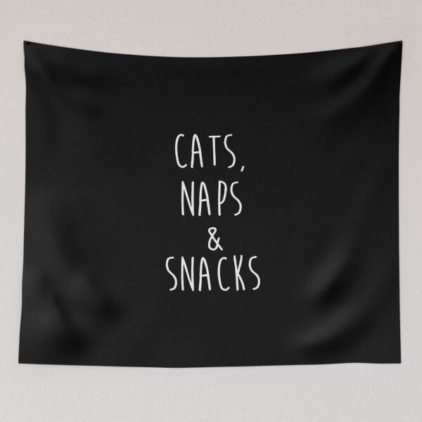 Item preview, Cats Naps And Snacks - Cat Lover - Cat Owner designed and sold by FirnandArt.