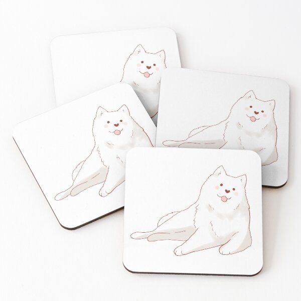 Item preview, Samoyed dog drawing  designed and sold by Mayarart.