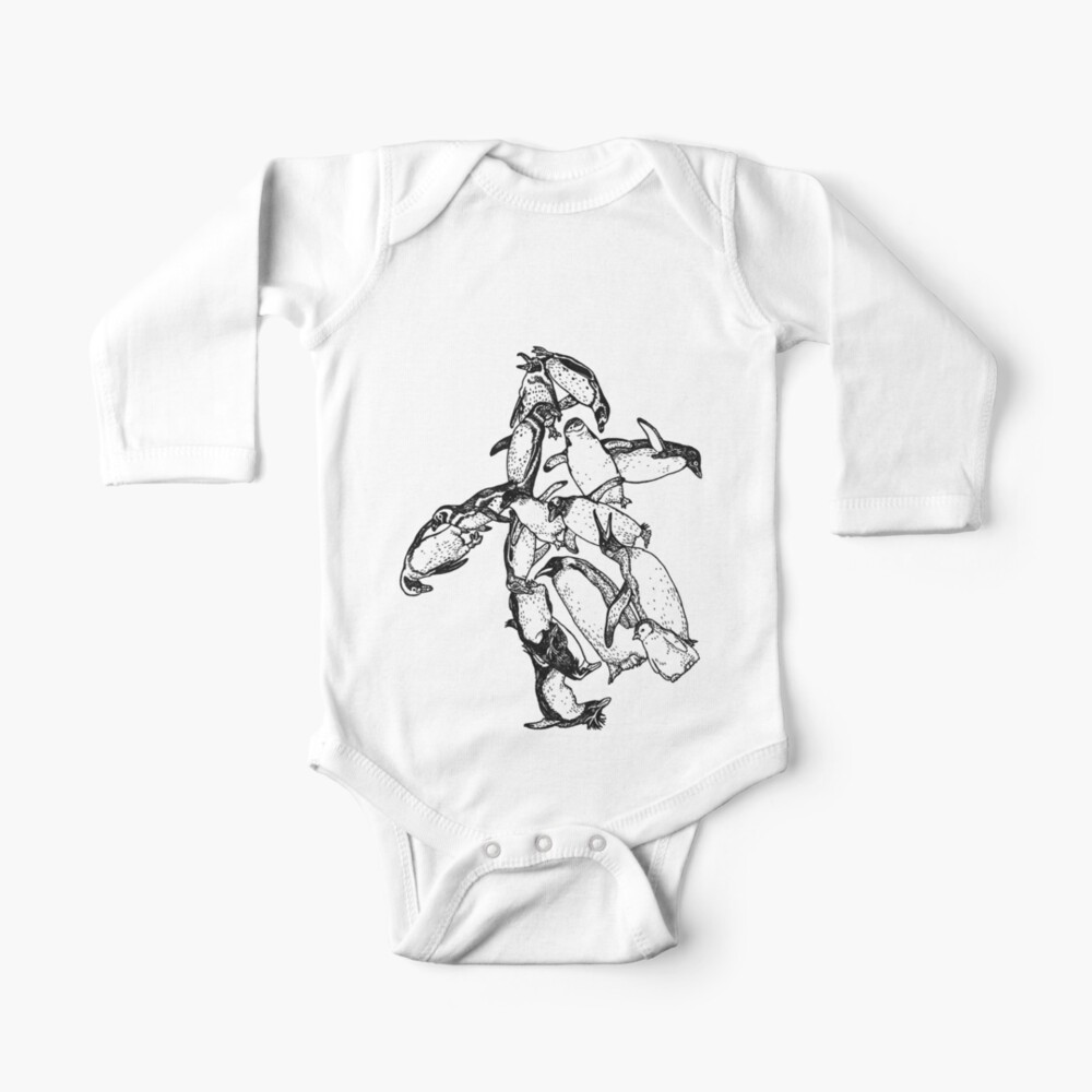 Item preview, Long Sleeve Baby One-Piece designed and sold by EvolutionPoster.