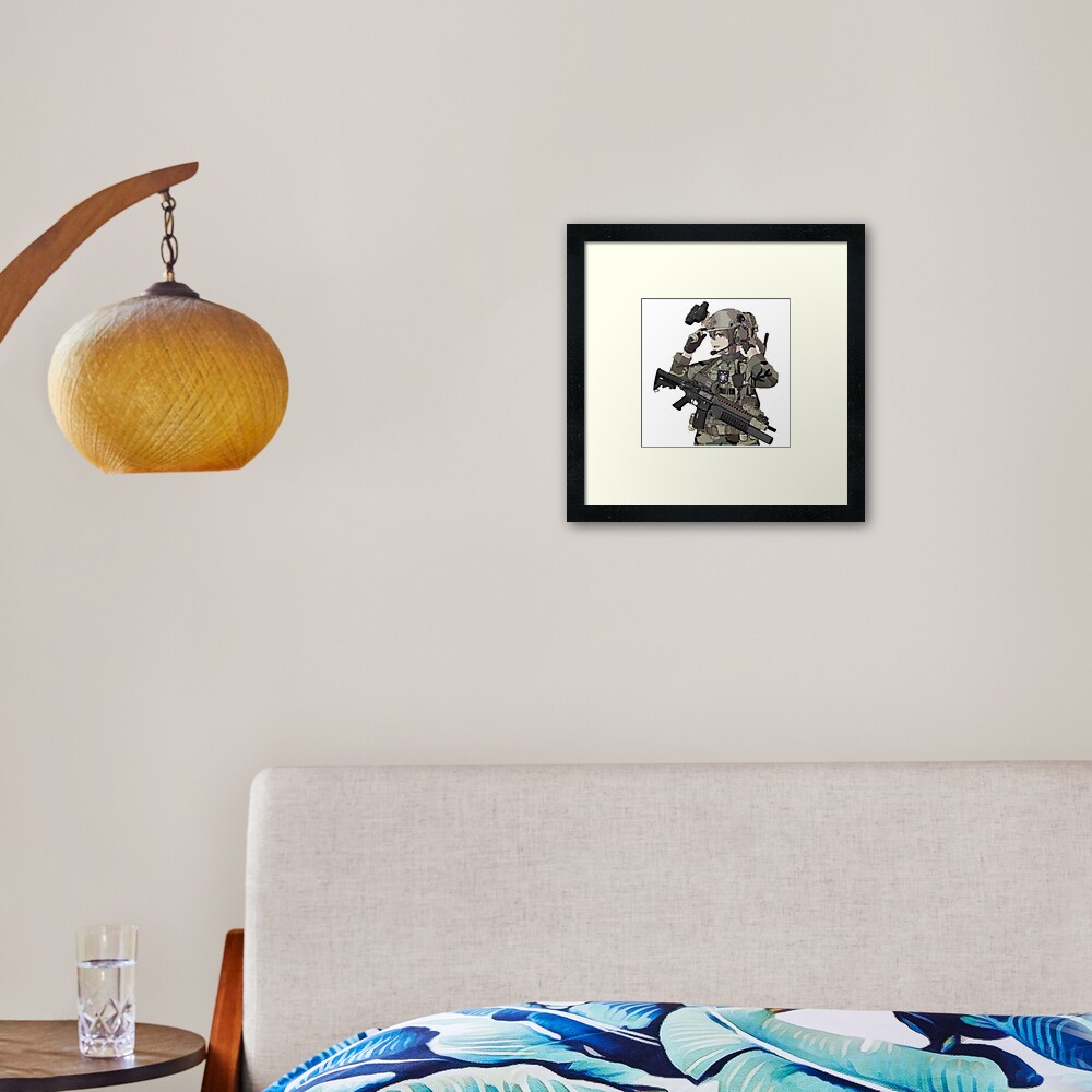 Vista previa del artículo con la obra «Lámina enmarcada», diseñado y vendido por TaxThisFedBoy.
