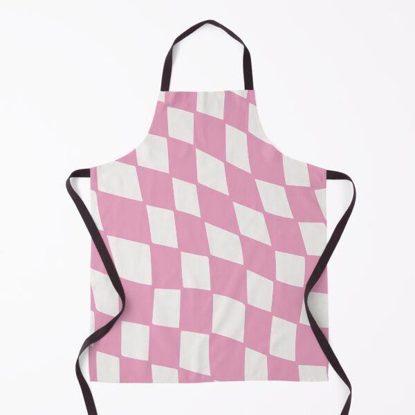 Item preview, Wavy Pink and White Checkers designed and sold by asymmetrickid.