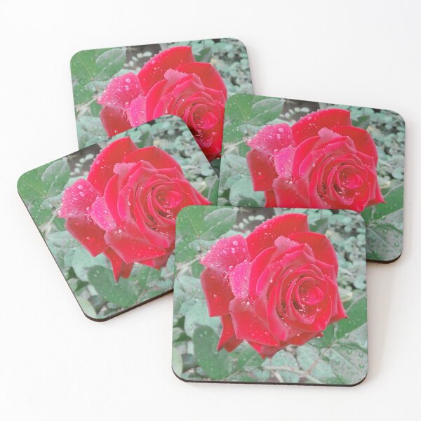 Item preview, Beautiful red rose after the rain  designed and sold by helenkaiy.