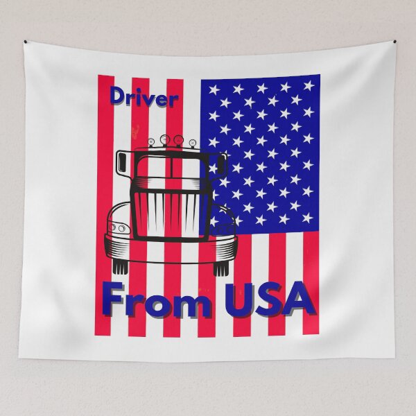 Item preview, I am driver from USA designed and sold by Bart-Designs.