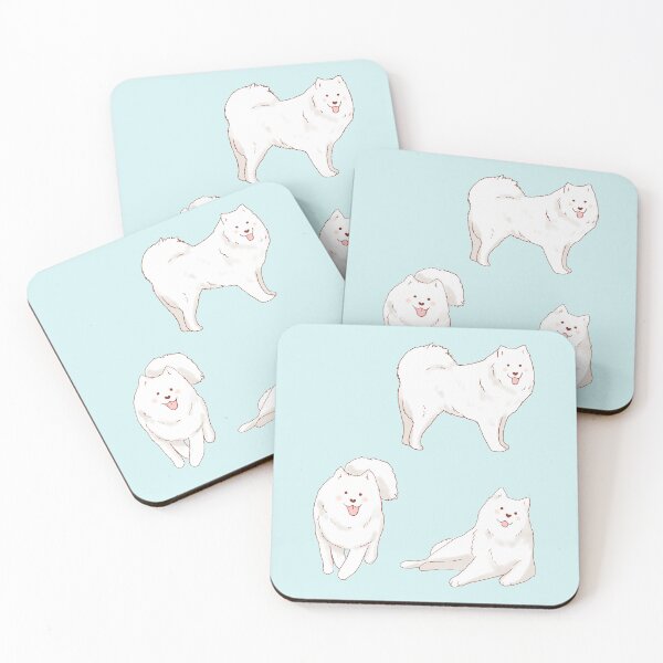 Item preview, Cute Samoyed dog pack  designed and sold by Mayarart.