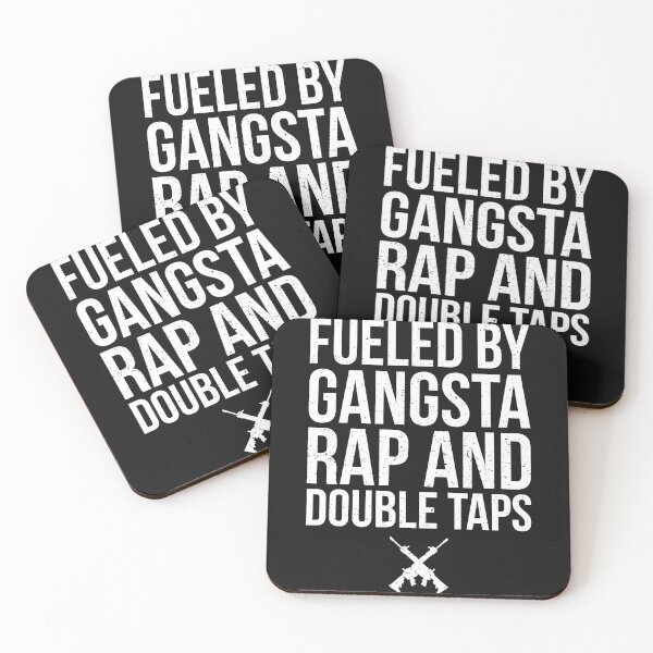 Item preview, Fueled By Gangsta Rap and Double Taps designed and sold by creativearmory.