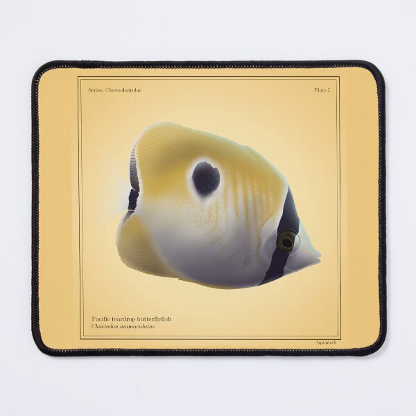 Item preview, Teardrop Butterflyfish designed and sold by aquatark.