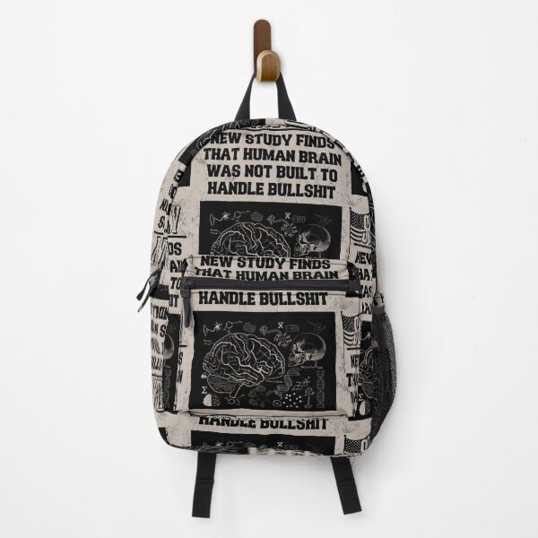 Item preview, Human Brain Not Built For Bullshit Newspaper designed and sold by Pink Ribbon.