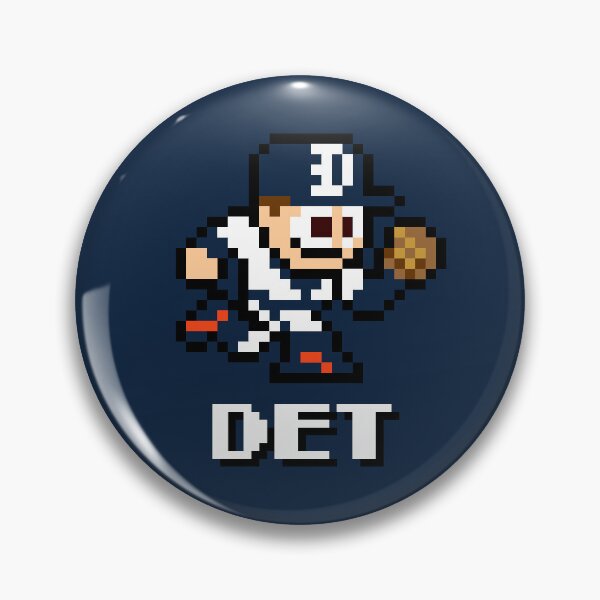 Item preview, Detroit (8-bit Player + Initials) designed and sold by The Armorsmith.