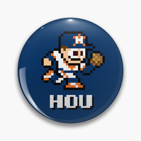 Item preview, Houston (8-bit Player + Initials) designed and sold by The Armorsmith.