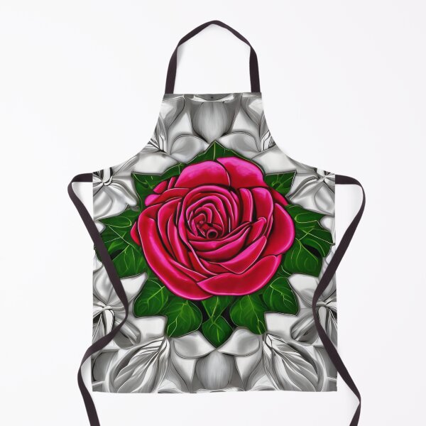 Item preview, Rose Patch White Artwork designed and sold by gramizzia.