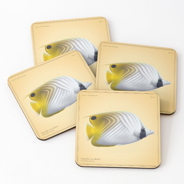 Item preview, Threadfin Butterflyfish designed and sold by aquatark.