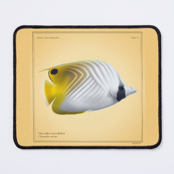 Item preview, Threadfin Butterflyfish designed and sold by aquatark.