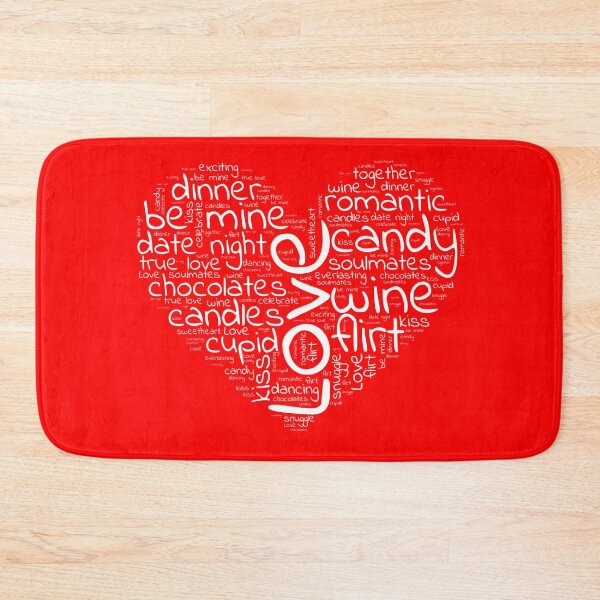 Item preview, Valentine's Day Love Words Heart Cute Couple's Matching designed and sold by elvisg03.
