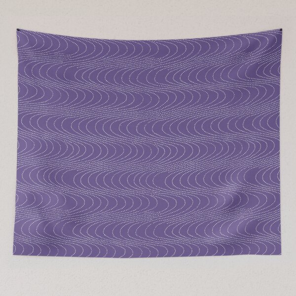 Item preview, Light Wave Design Ultra Violet Pantone Color of the Year 2018 designed and sold by coverinlove.