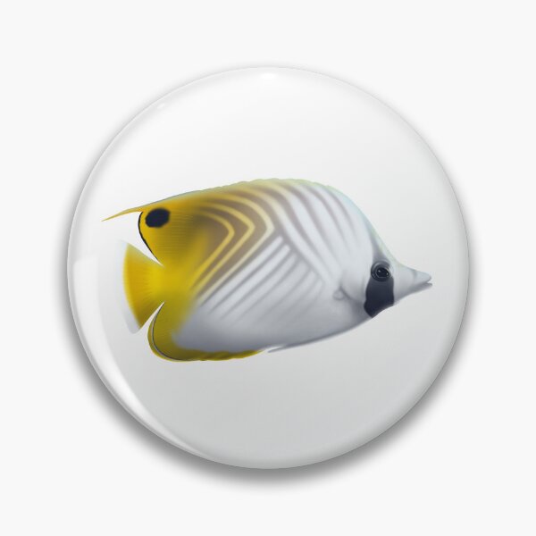 Item preview, Threadfin Butterflyfish designed and sold by aquatark.