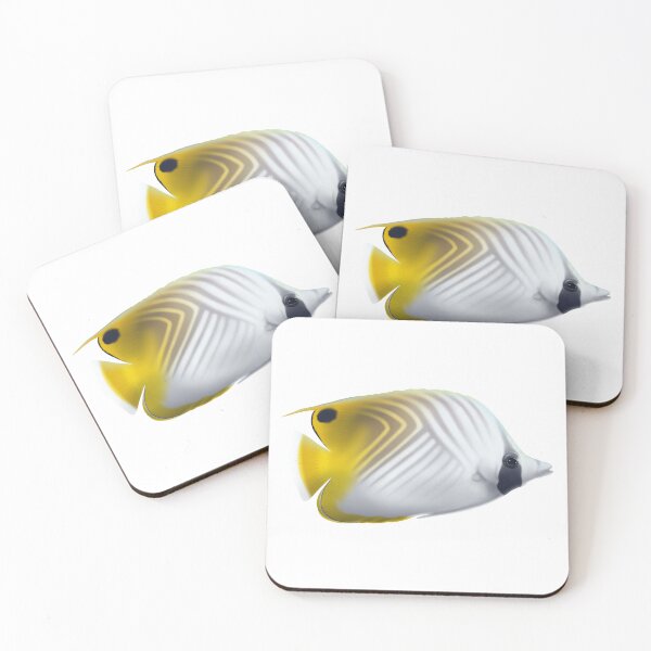 Item preview, Threadfin Butterflyfish designed and sold by aquatark.