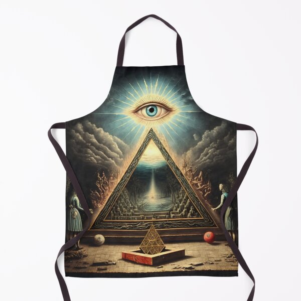 Item preview, Vintage Illuminati Dark Art , As Above So Below ,Eye of Providence No 2 - Trending designed and sold by Dualism619.