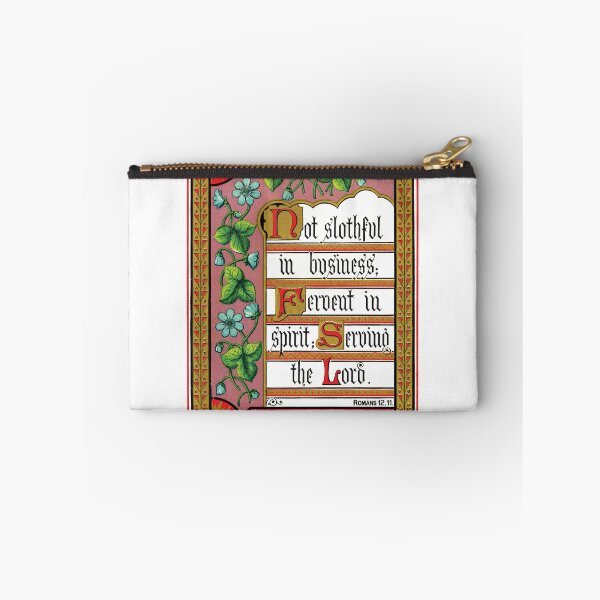 Item preview, Not Slothful in Business. Romans 12:11 designed and sold by Pictures With A Message.