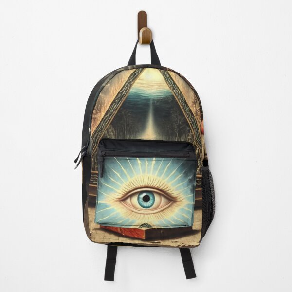 Item preview, Vintage Illuminati Dark Art , As Above So Below ,Eye of Providence No 2 - Trending designed and sold by Dualism619.
