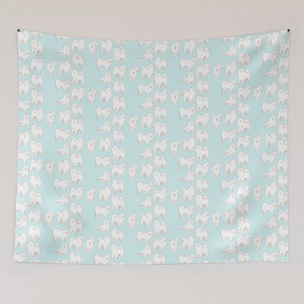 Item preview, Cute Samoyed dog pack  designed and sold by Mayarart.