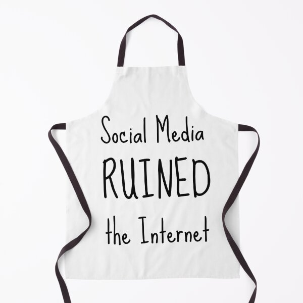 Item preview, Social Media Ruined the Internet designed and sold by GoblinBoutique.