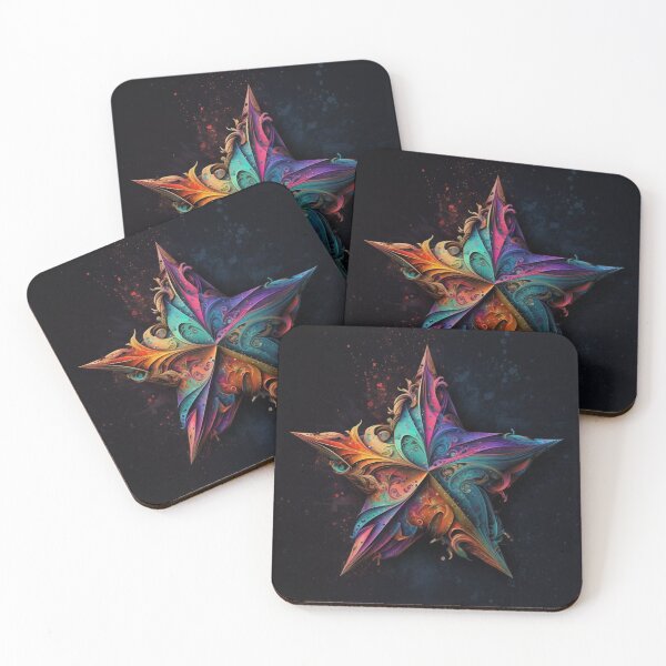 Item preview, Colorful star designed and sold by BNZ3.